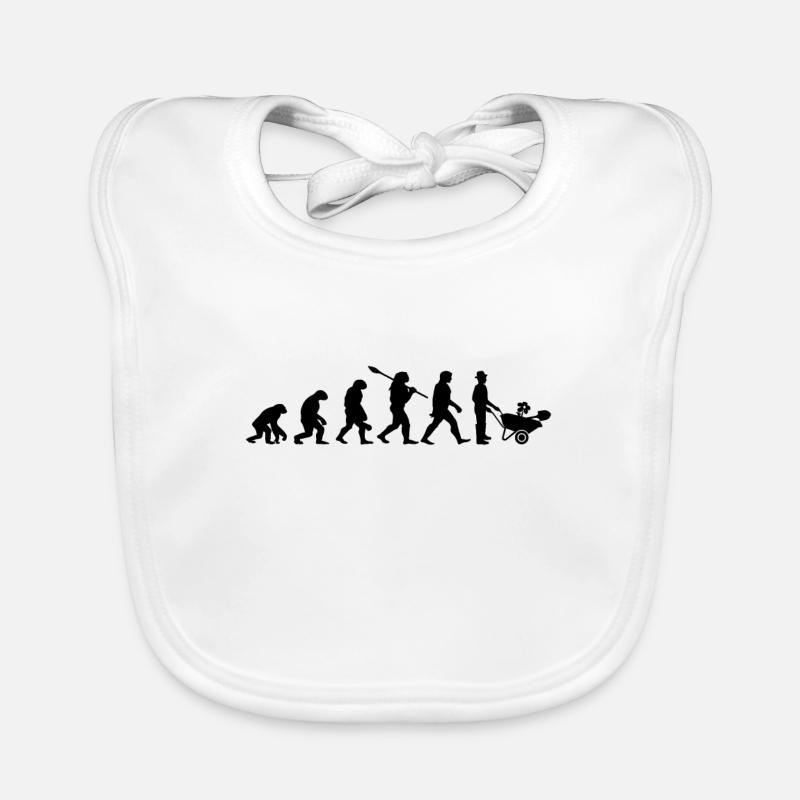 Gardener Evolution Garten Blumen Pflanzen Baby Bio-Lätzchen