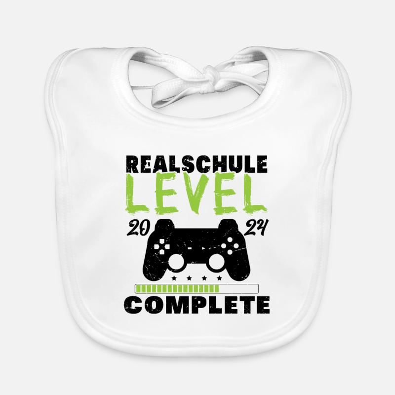 Realschulabschluss 2024 Baby Bio-Lätzchen