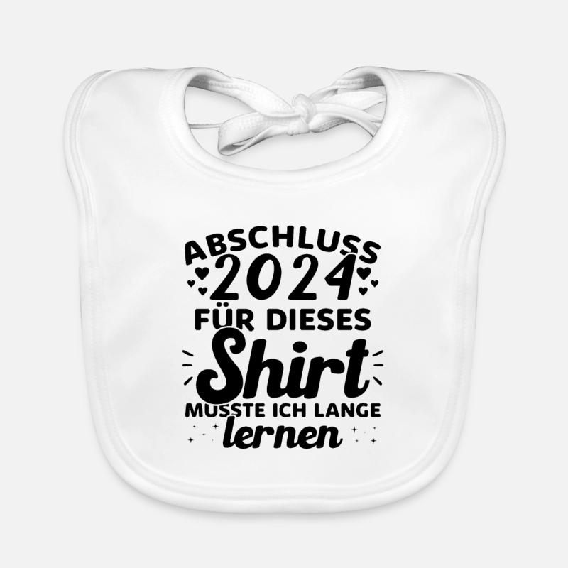 Abschluss 2024 Abschluss der Realschule Baby Bio-Lätzchen