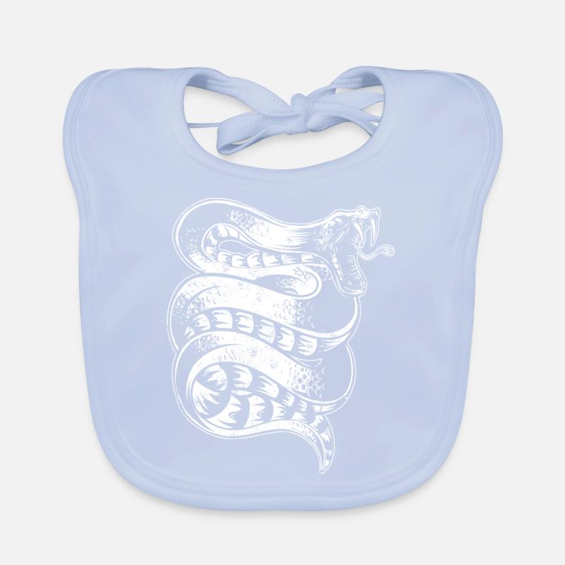 Snake Organic Baby Bibs
