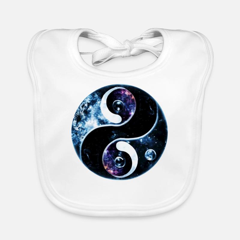 Yin Yang Bavoir bio Bébé