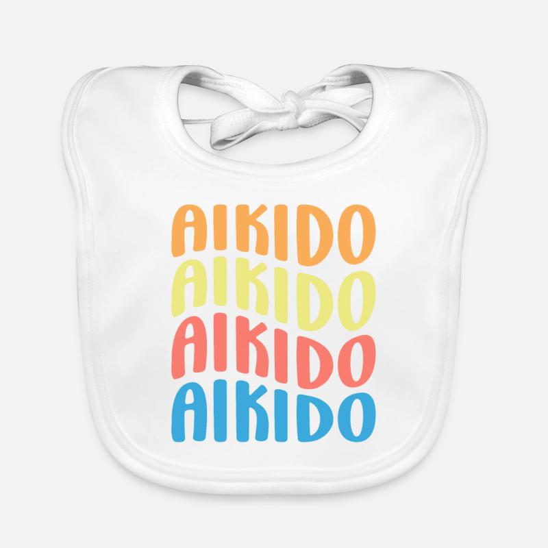 Aïkido Bavoir bio Bébé