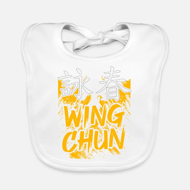 Wing Chun Baby Bio-Lätzchen