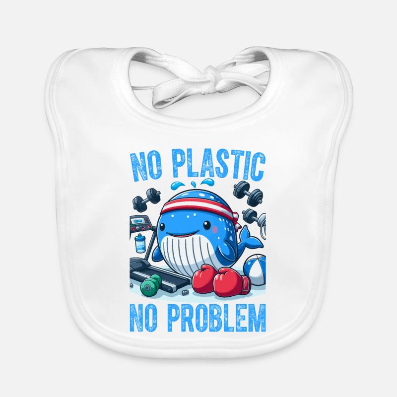 Kein Plastik, kein Problem Baby Bio-Lätzchen