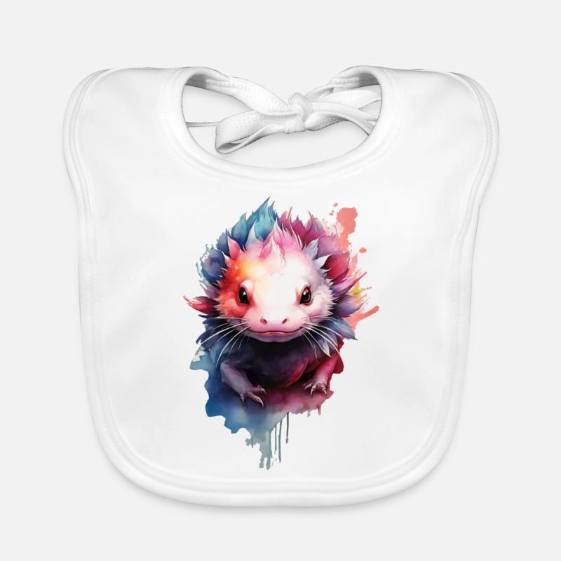 Axolotl Organic Baby Bibs