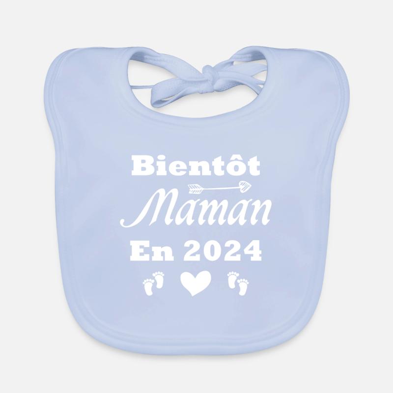 Bald Mama 2024 Baby Bio-Lätzchen