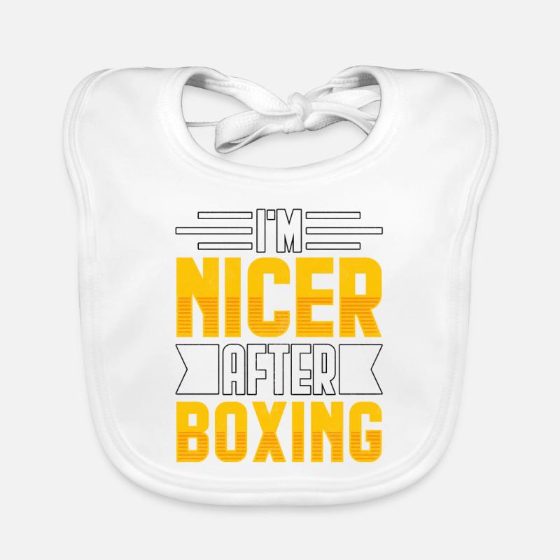 I'm nicer after Boxing Organic Baby Bibs