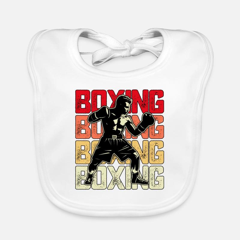 Boxe Bavoir bio Bébé