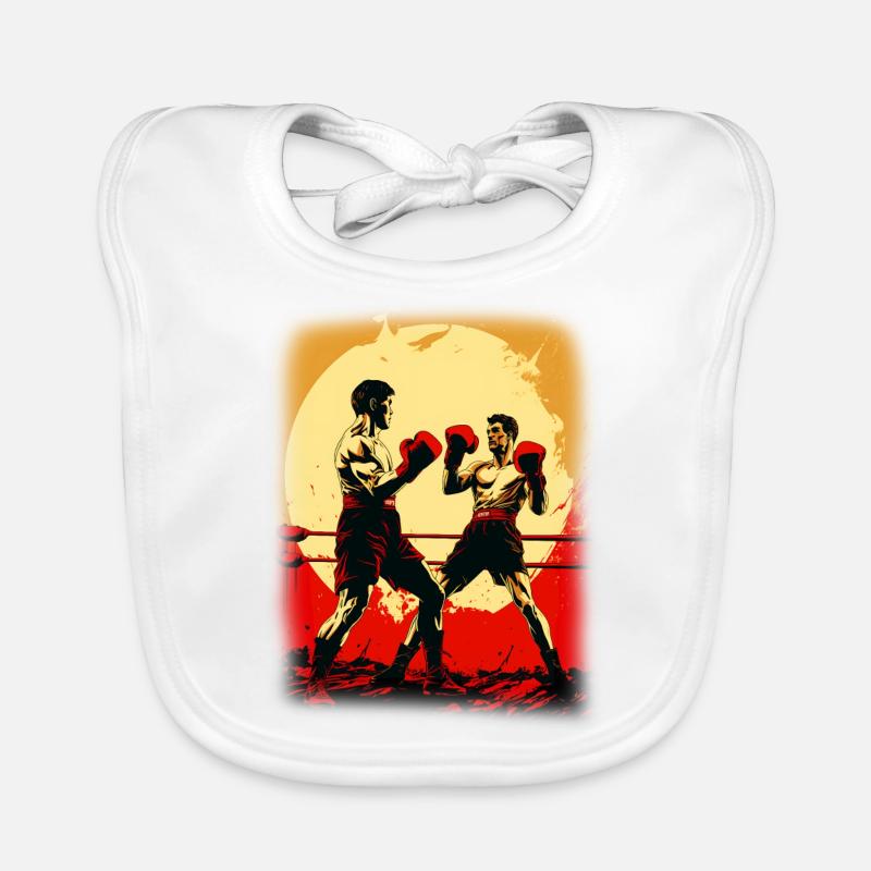 Boxe Bavoir bio Bébé