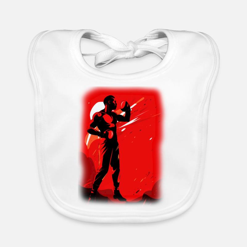 Boxe Bavoir bio Bébé