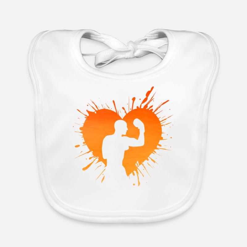 Boxe Bavoir bio Bébé