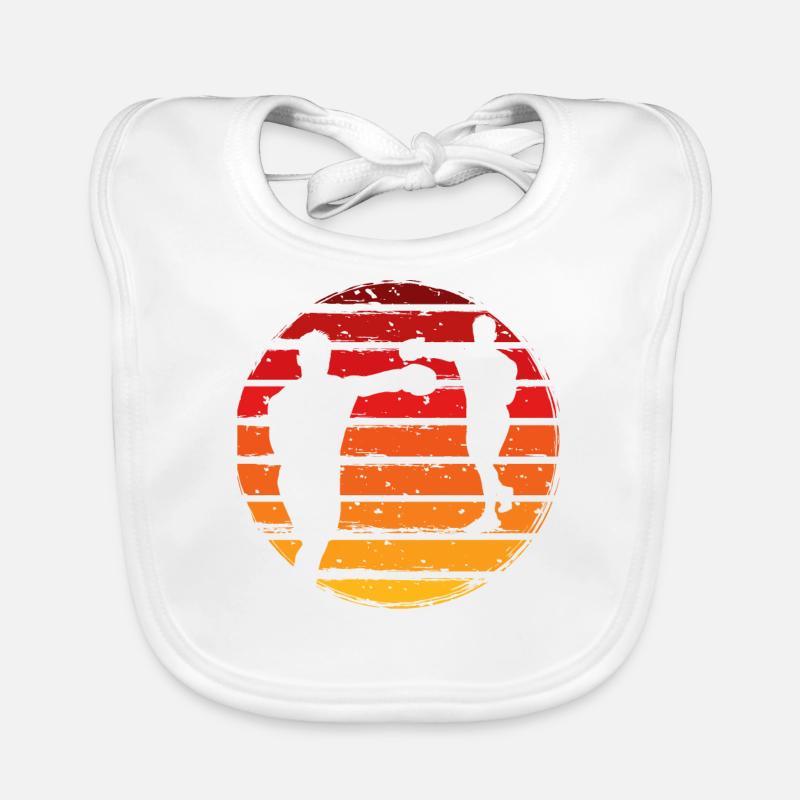 Boxe Bavoir bio Bébé