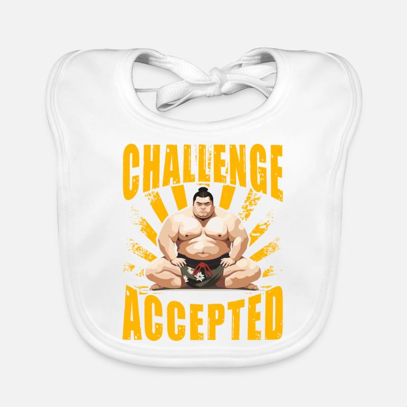 Défi Sumo accepté Bavoir bio Bébé