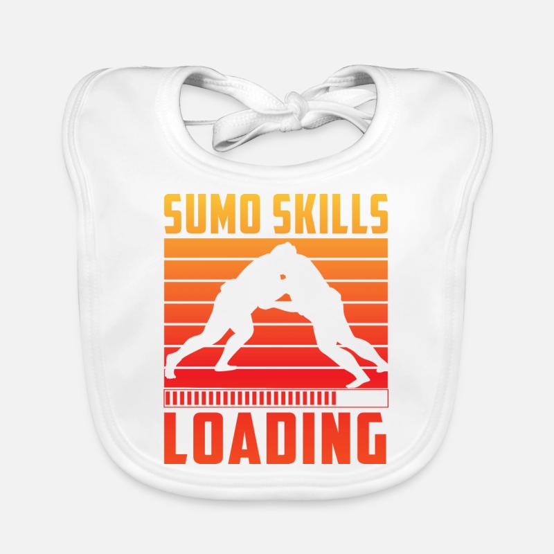 Sumo Skills Loading Organic Baby Bibs