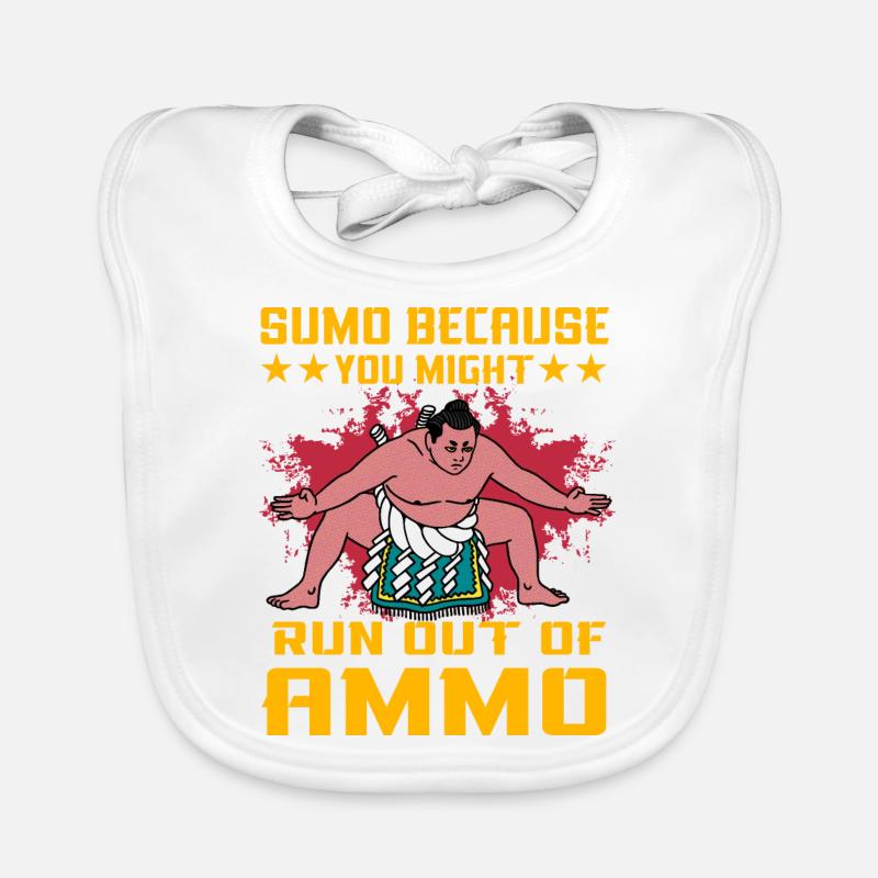 Sumo parce que vous pourriez manquer de munitions Bavoir bio Bébé