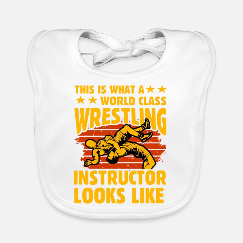 This is what world class wrestling instructor Organic Baby Bibs