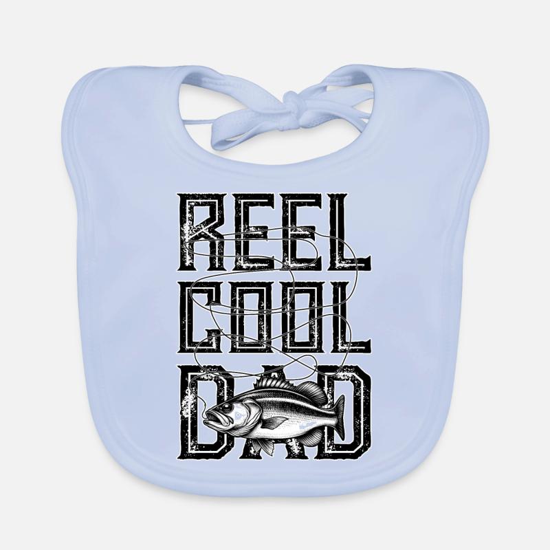 Reel Cool Dad Organic Baby Bibs