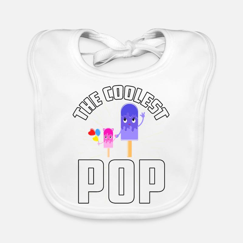 Der coolste Pop Baby Bio-Lätzchen
