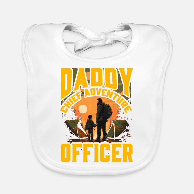 Papa Chef de l’aventure Bavoir bio Bébé