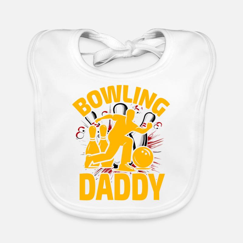 Bowling Daddy Organic Baby Bibs
