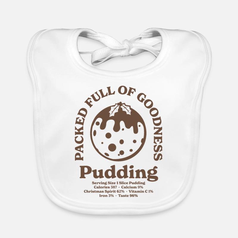 Pudding de Noël Bavoir bio Bébé