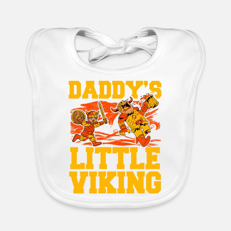 Le petit Viking de papa Bavoir bio Bébé