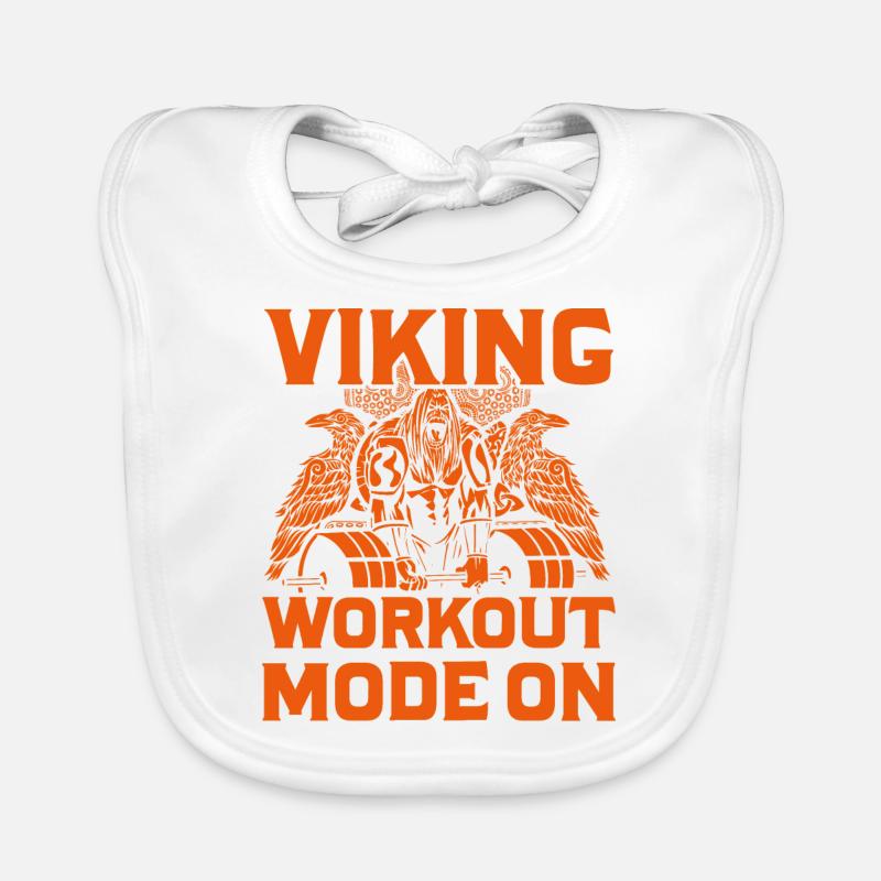 Mode d’entraînement Viking activé Bavoir bio Bébé