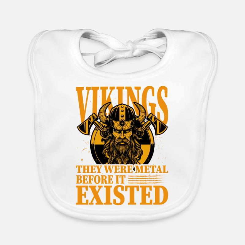 Als Wikinger waren sie Metall, bevor es existierte Baby Bio-Lätzchen