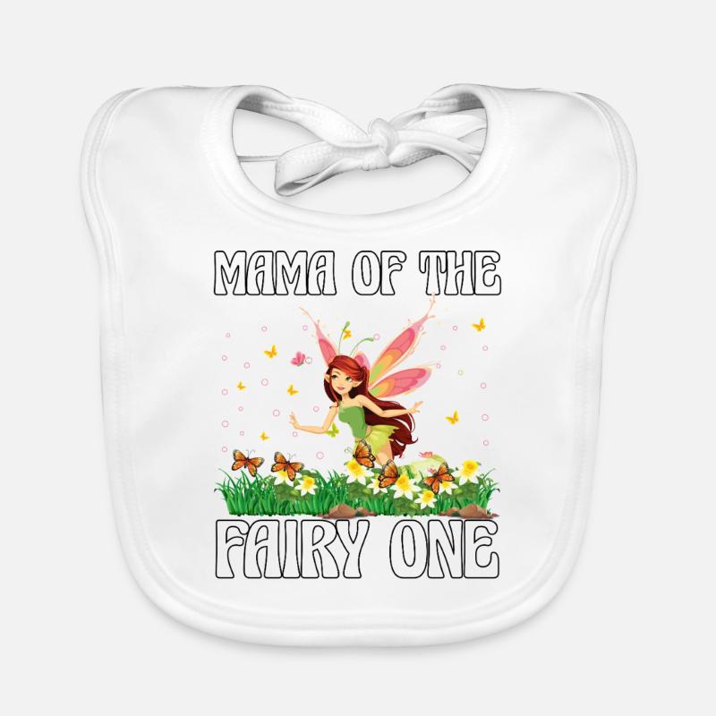 Mama der Fee Eins Baby Bio-Lätzchen