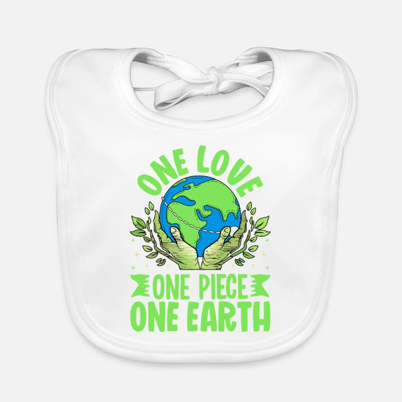 Un Amour, Une Terre Bavoir bio Bébé