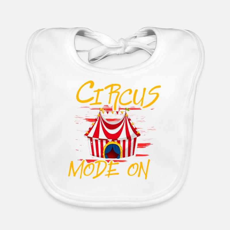 Mode cirque activé Bavoir bio Bébé