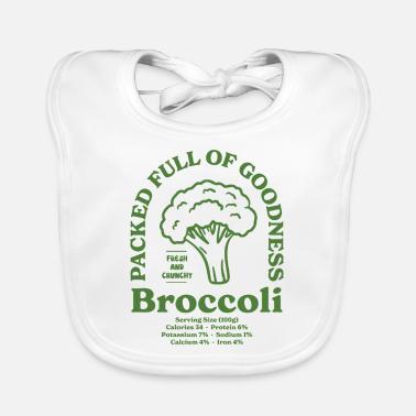 Broccoli Nutrizionali Bavaglino ecologico per neonato