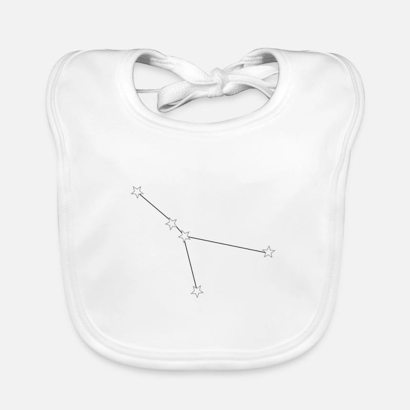 Sternzeichen Krebs, Sternbild Baby Bio-Lätzchen