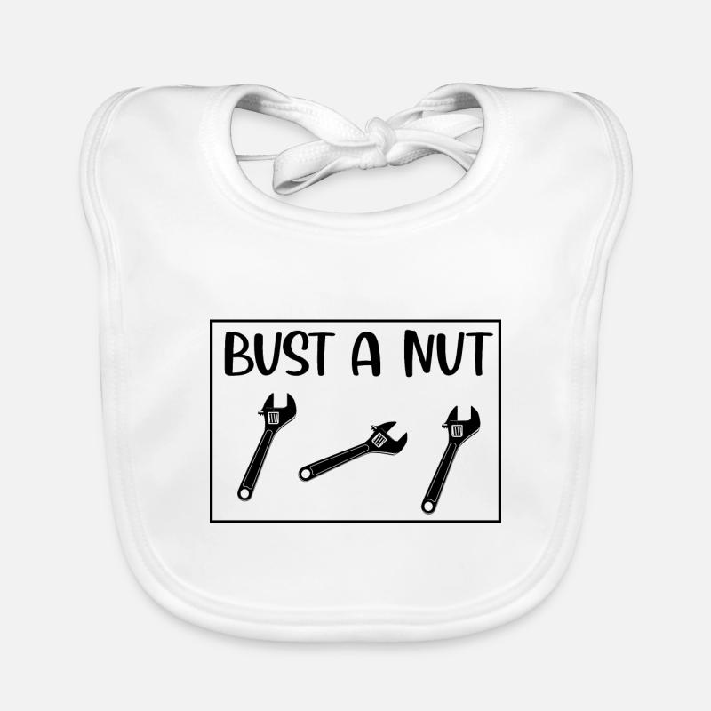 Bust a Nut Craftsman Craft Organic Baby Bibs