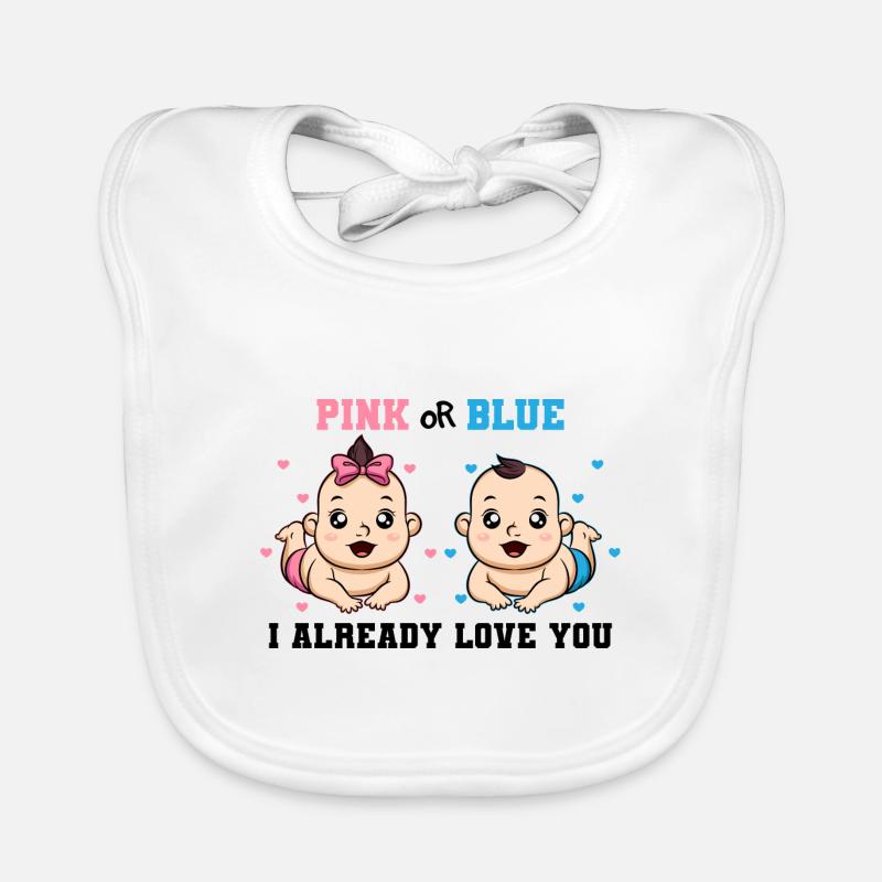 Baby Shower Babyparty Junge Mädchen Mutter Vater Baby Bio-Lätzchen