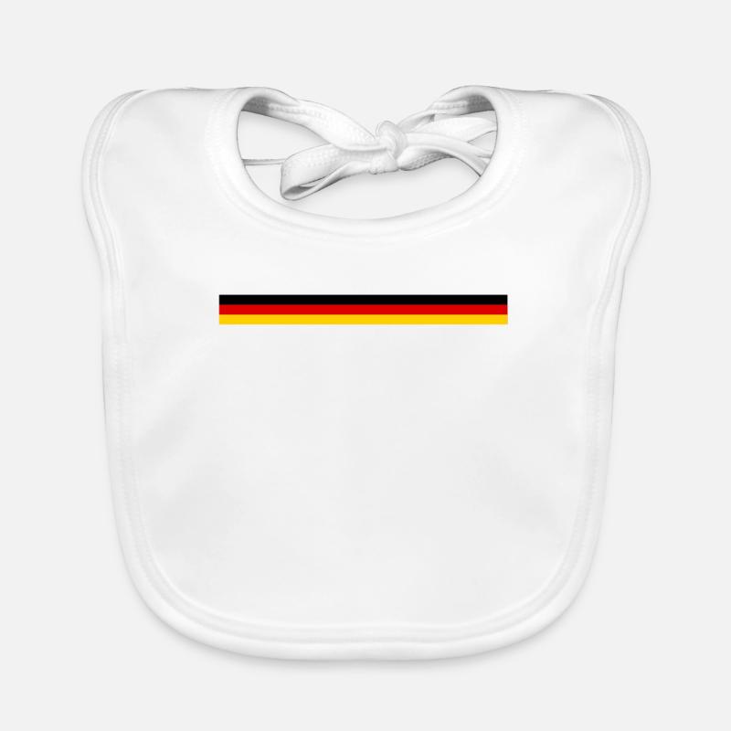 Germany Flag Germany German Flag German Organic Baby Bibs