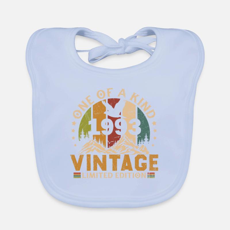 Original 1993 Vintage Retro Geburtstagsgeschenk Baby Bio-Lätzchen