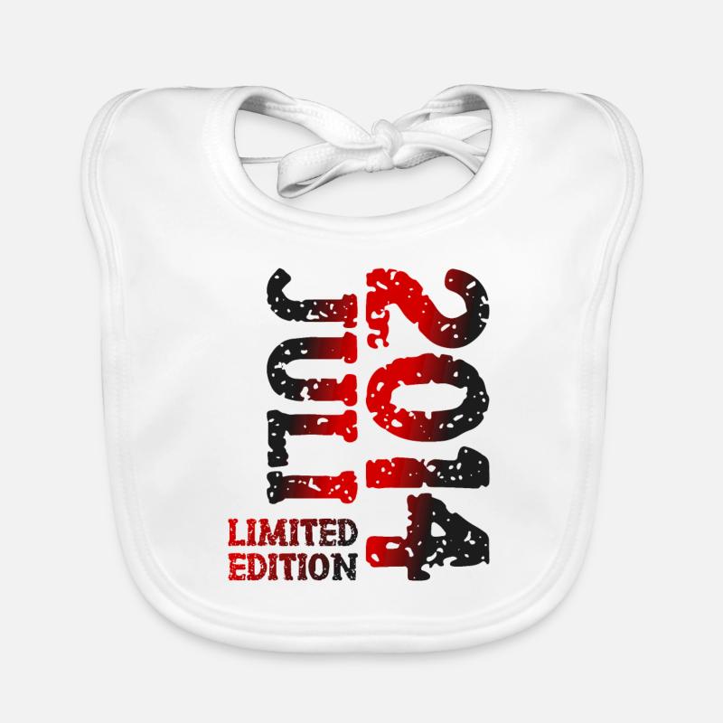 2014 Juli Limited Edition Geburtstag Geschenk Baby Bio-Lätzchen