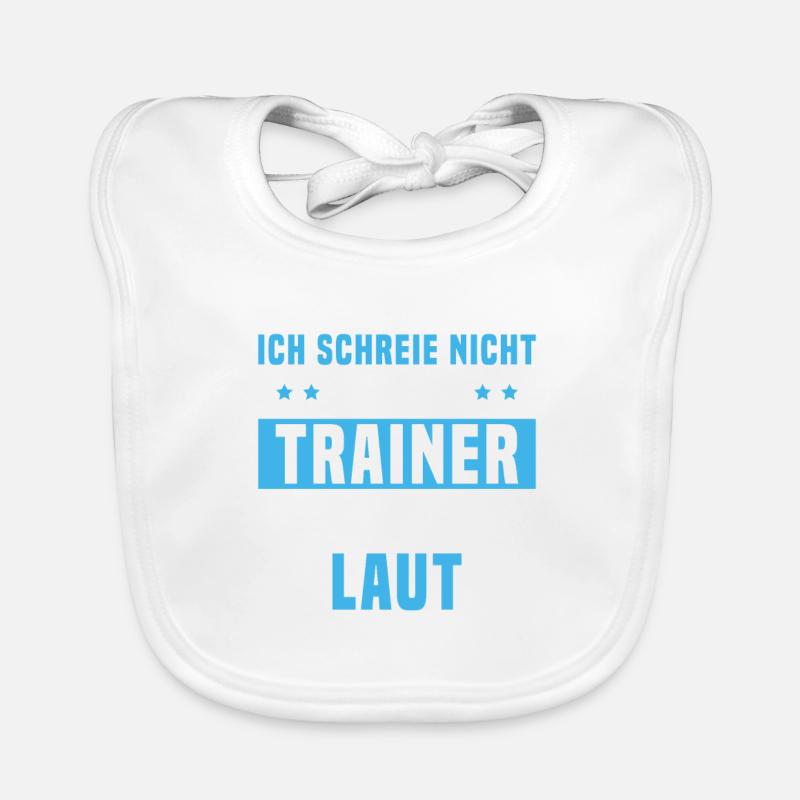 Männertrainer Geschenkidee Trainer Geschenk Bavoir bio Bébé