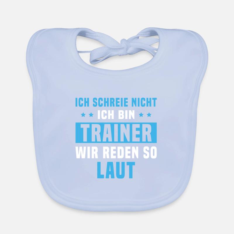 Männertrainer Geschenkidee Trainer Geschenk Bavoir bio Bébé