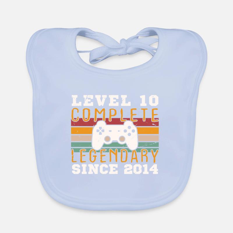 Stufe-10-Abschluss – Geburtstagsgeschenk 2014 Baby Bio-Lätzchen