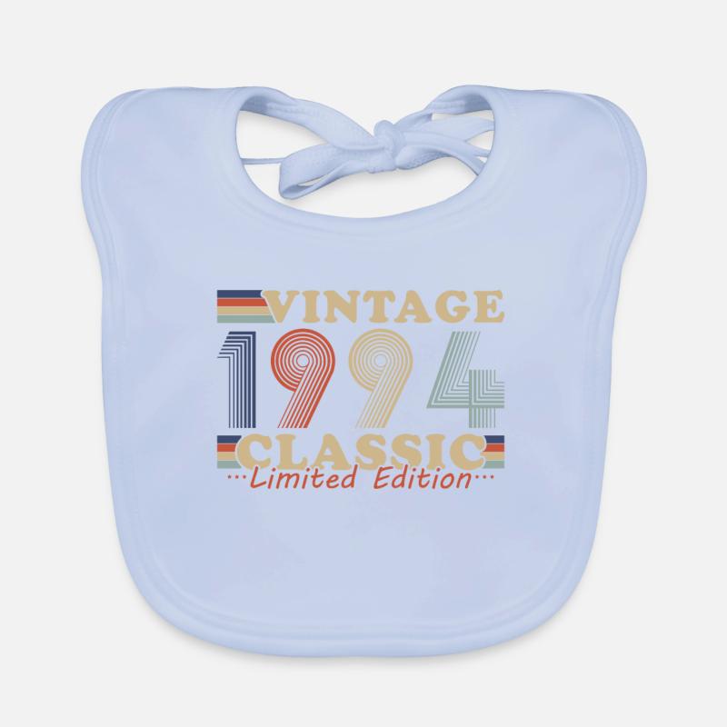 1994 Vintage Retro Geburtstagsgeschenk Baby Bio-Lätzchen