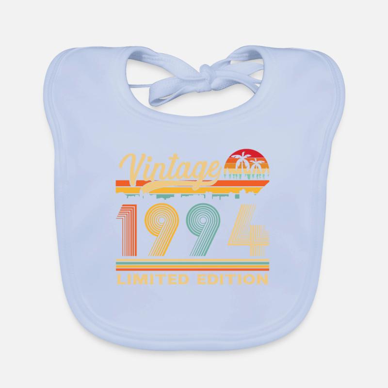 1994 Vintage Retro Geburtstagsgeschenk Baby Bio-Lätzchen