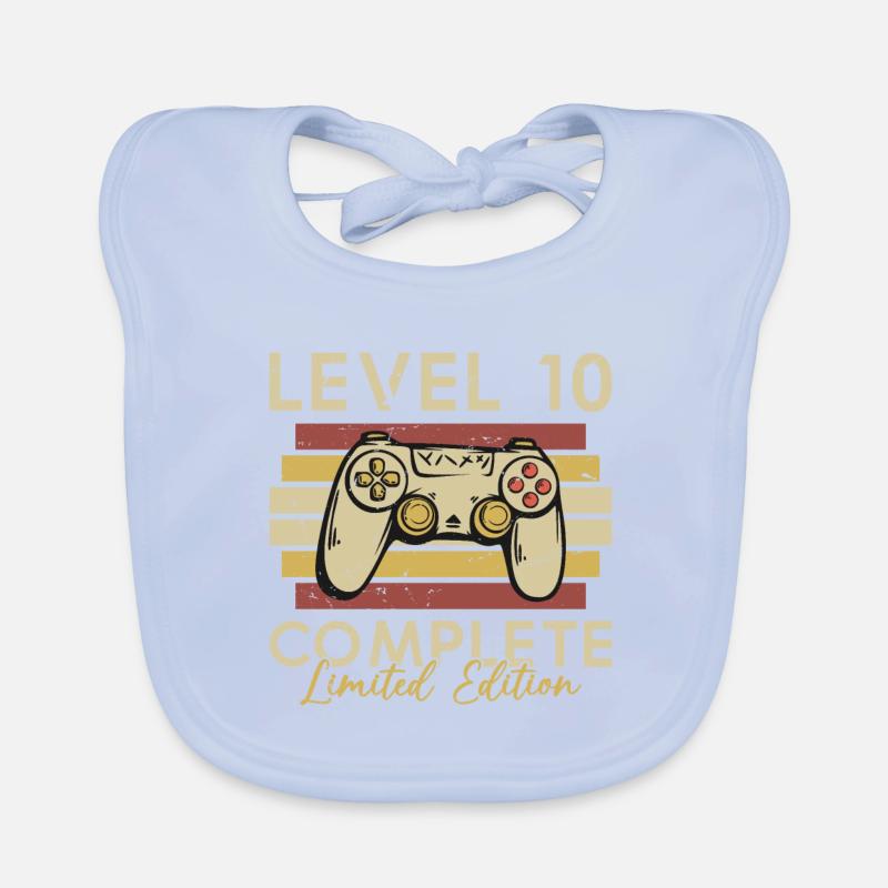 Level 10 Complete Organic Baby Bibs