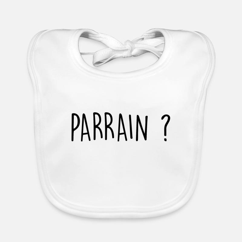 Parrain ? Bavoir bio Bébé