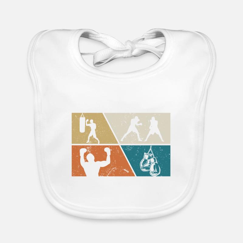 Boxe Bavoir bio Bébé