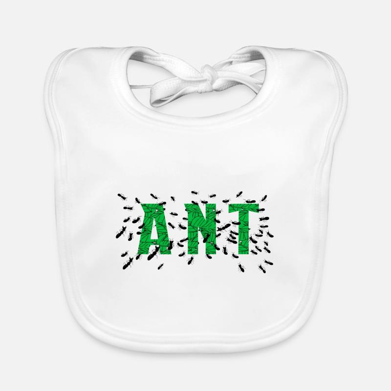 ant Organic Baby Bibs