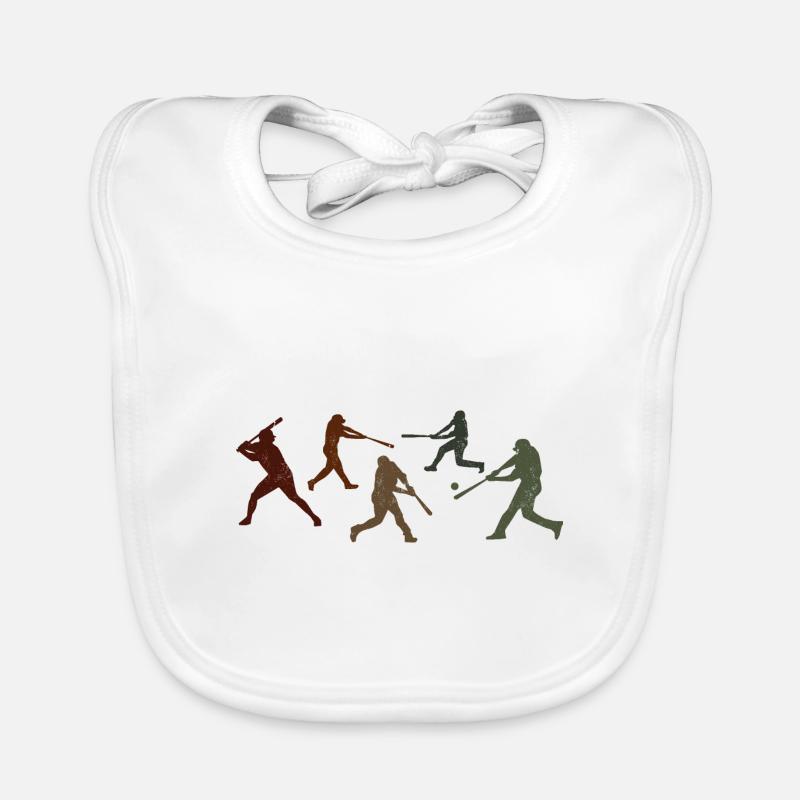 Baseball Baby Bio-Lätzchen