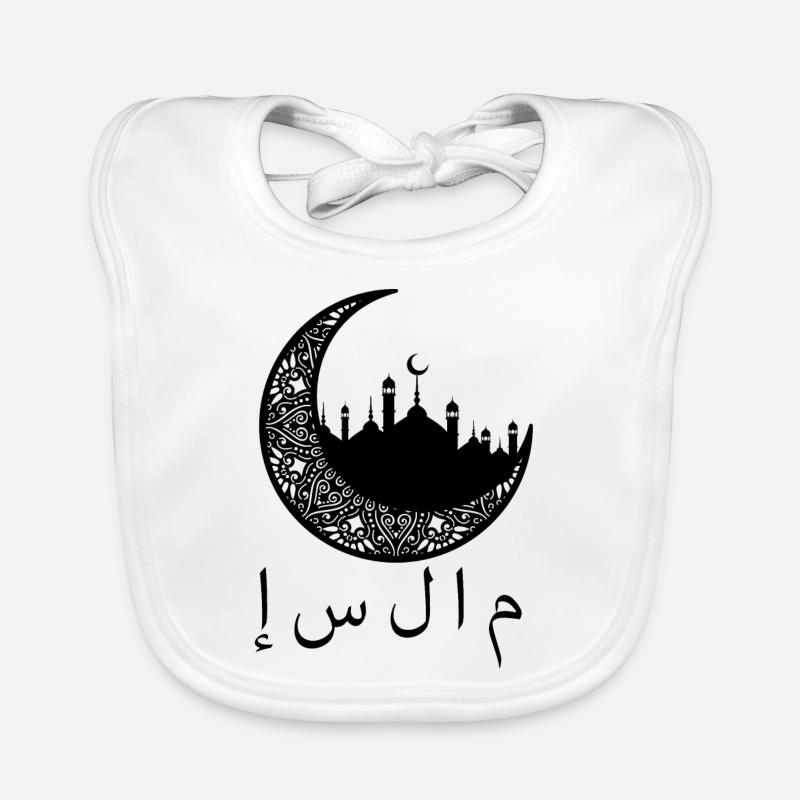 Islam Arabisch Moschee Muslim Ramadan Geschenk Baby Bio-Lätzchen
