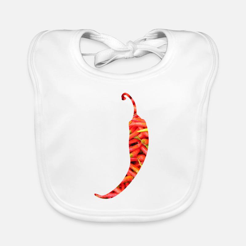 chilli Organic Baby Bibs